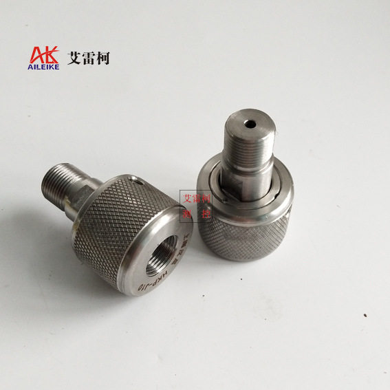 不锈钢压力表活接头校验台快速活转接客户要求定做NPT/G/ZG/M