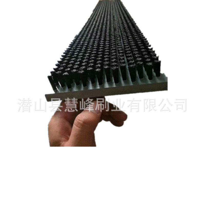 Amanda冲床平面毛刷板转塔冲床毛刷板工作台台面毛刷 平板PVC板刷
