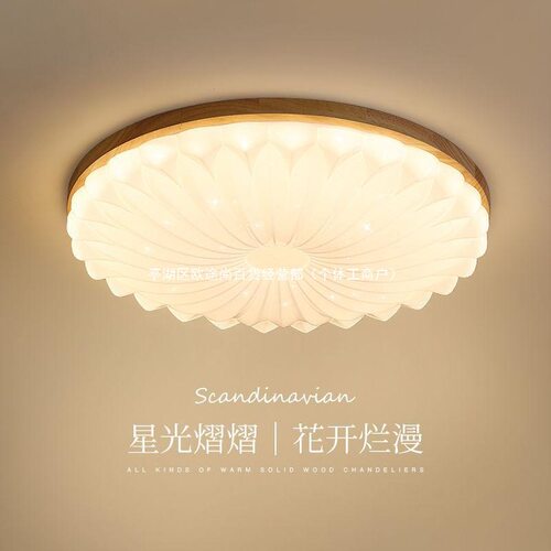 北欧简约LED吸顶灯客厅卧室