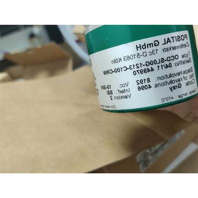 议价全新POSITAL GmbH博思特OCD-SL00G-1213-C100-CRW全新拍前请