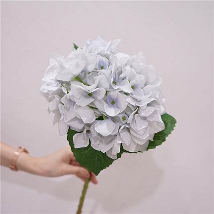 高品质手感保湿绣球仿真花客厅餐桌装饰假花拍摄道具婚庆花艺