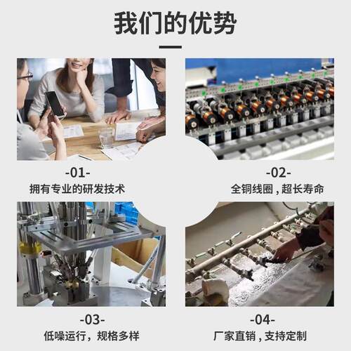 四分水平双外螺纹745FP18D0311饮水净制水消毒机进水冰 电磁阀