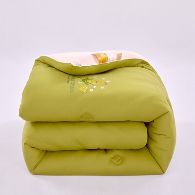 A类大豆玉米纤维被子加厚冬被学生宿舍单人床春秋被棉被芯盖被褥