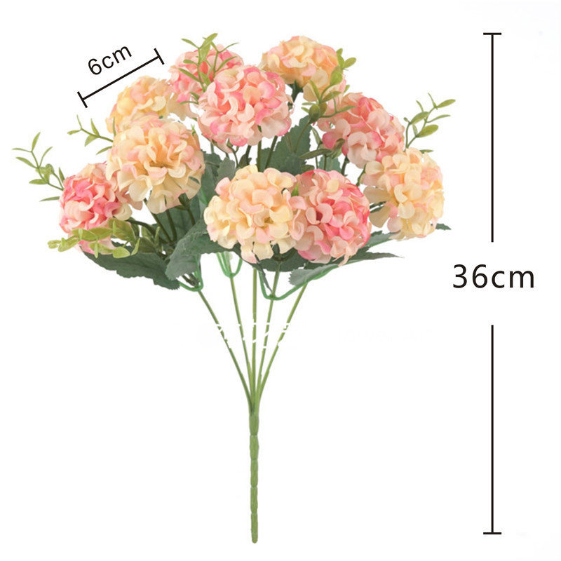 极速1pcs 10 flower head peony Afake flowers  luxury bouquet