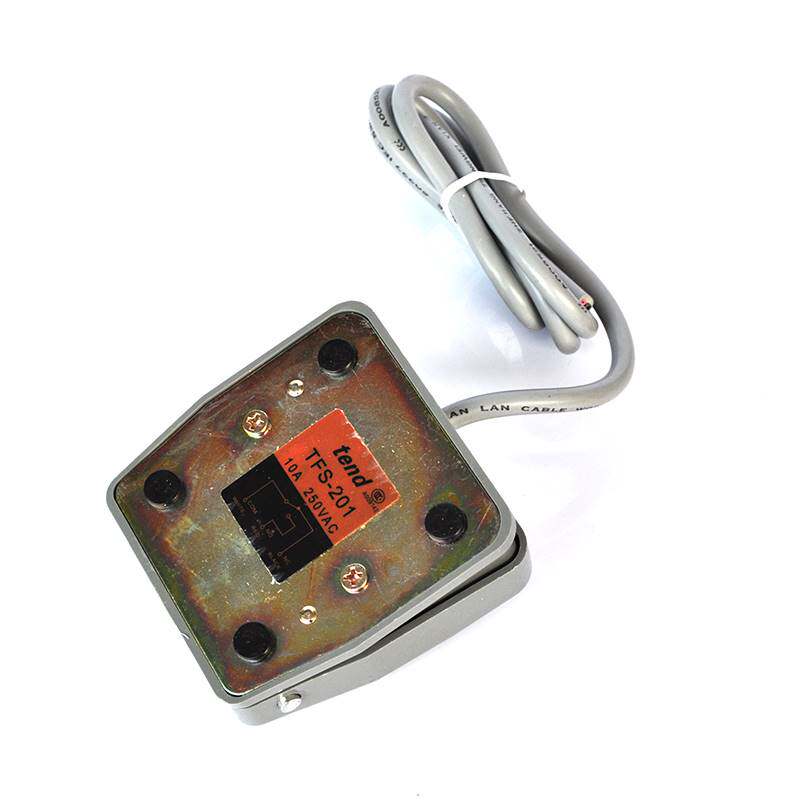 极速脚踏开c关AC220V 10A焊锡机脚踏开关脚踏板自复位点动电子鼓