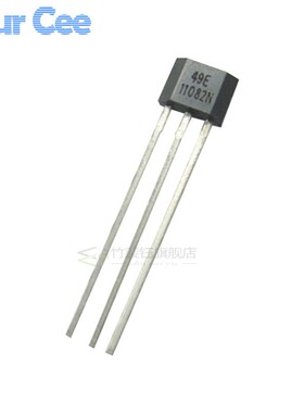 极速20 pcs 49E Hall Element OH49E SS49E LHall Effect Sensor