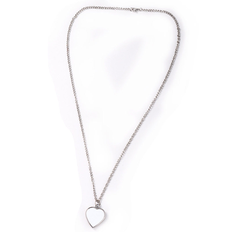 极速Free SHIPPING 10pcs/lot Sublimation LBlank Necklace Orna