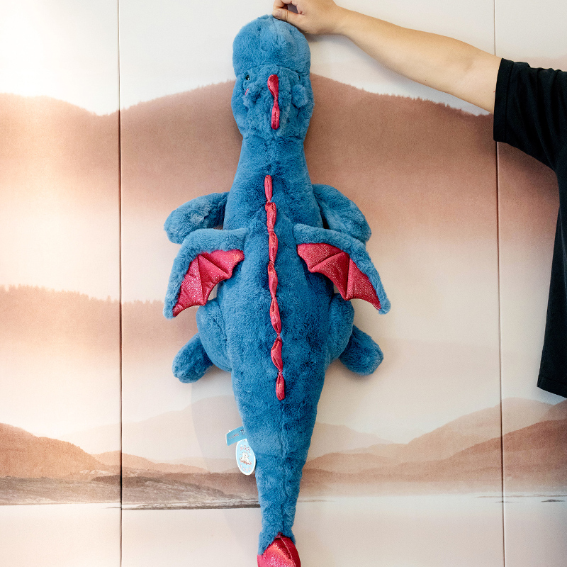 极速可爱小e飞龙抱枕长条枕女生床上夹腿睡觉枕头男生款床头靠垫