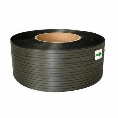 极速爆品厂d促全自动打包带pp带黑色包装带不透明机用塑料可热熔