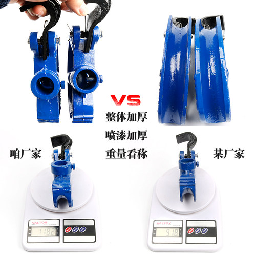 新品手动弯管器镀锌钢管铁管4分w20水管 KBG线管JDG电线管半圆打