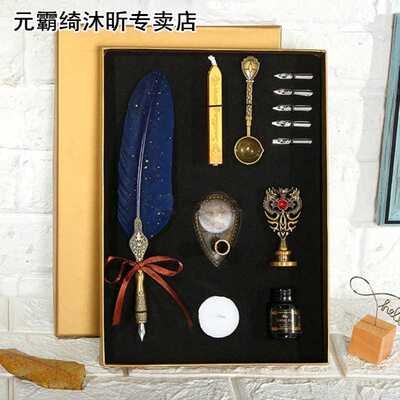 极速Luxury Fountain Pen Set Vintage Calligraphy FeatXher Dip