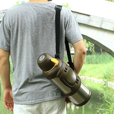 极速保温壶大容量便携男女士旅游便捷有手柄开水壶W不锈钢旅行杯