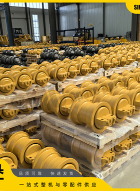 推土机配件支重轮总成D85ESS底盘轮子14X-30-00084单边支重轮