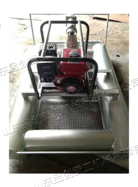 KZY-2型浮筒鸭嘴式挖藕机 高船式挖藕机械设备 莲藕马蹄收获机