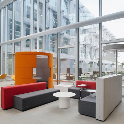 创意沙发现代休闲前台大堂等候区会客接待办公大厅休息室洽谈沙发