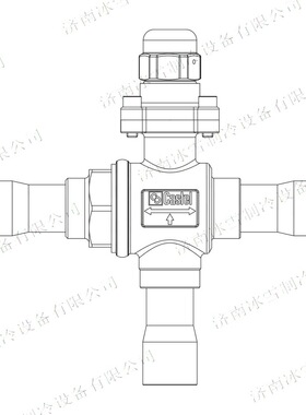 Castel卡士妥三通球阀6690/M42铜管内连焊接接头