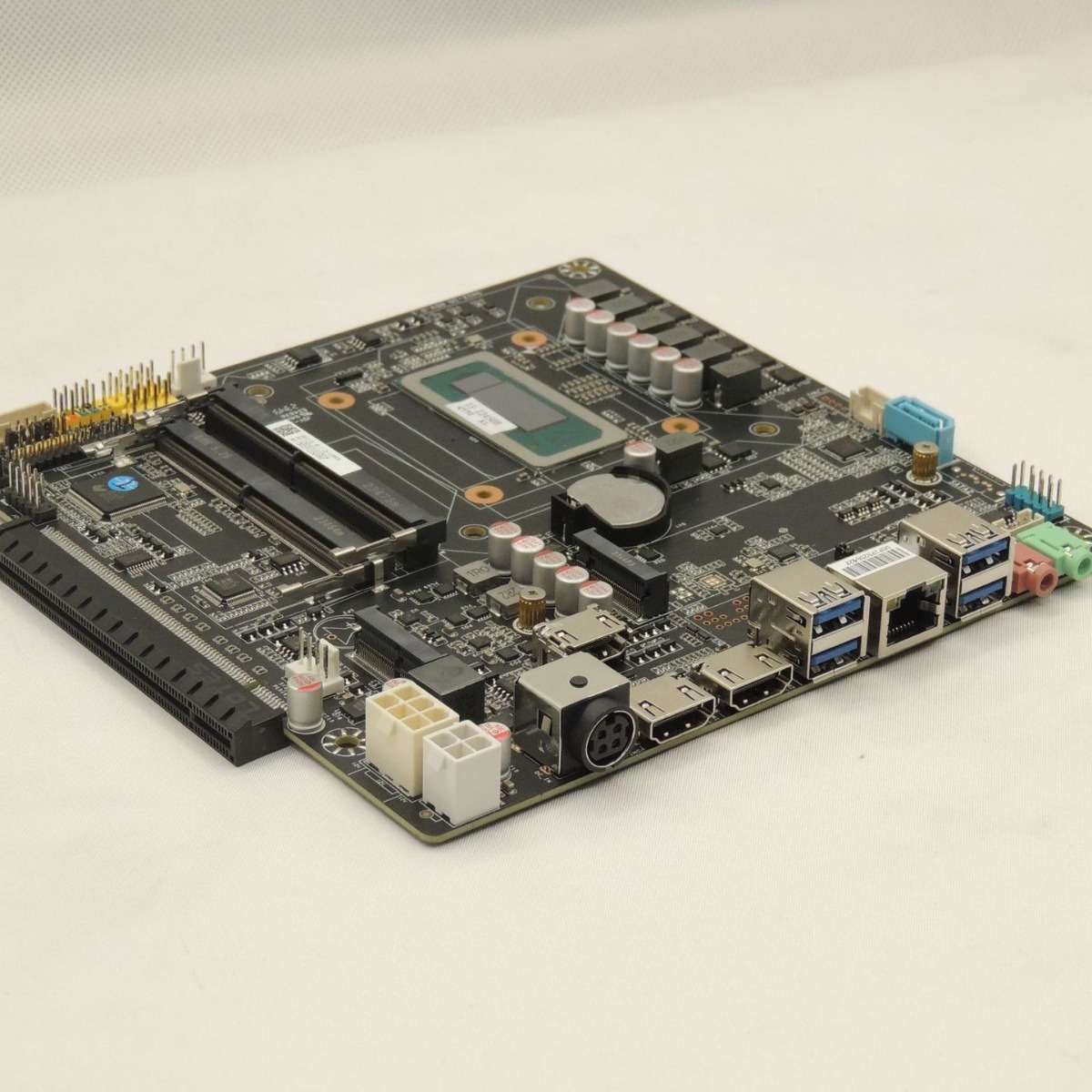 全新i5 12450H12500H  i713700嵌入式侧插显卡主板一体机工控主板