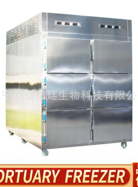 Morgue Freezer6具标本冷冻柜太平间死人保存防腐六门尸体冷藏箱