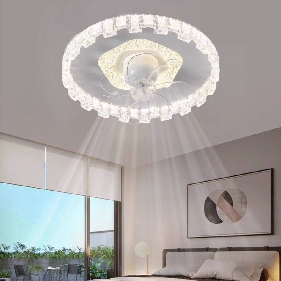 【三色随心换】主卧室风扇灯2025 新款360度摇头儿童房简约客厅,家装灯饰光源,风扇灯,淘宝优惠券,粉丝福利购,淘宝优惠卷