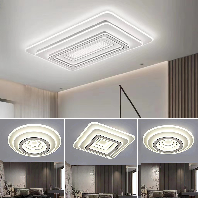 简约现代led客厅吸顶灯云美特朗