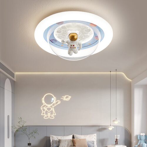 LED宇航员儿童房护眼吸顶灯
