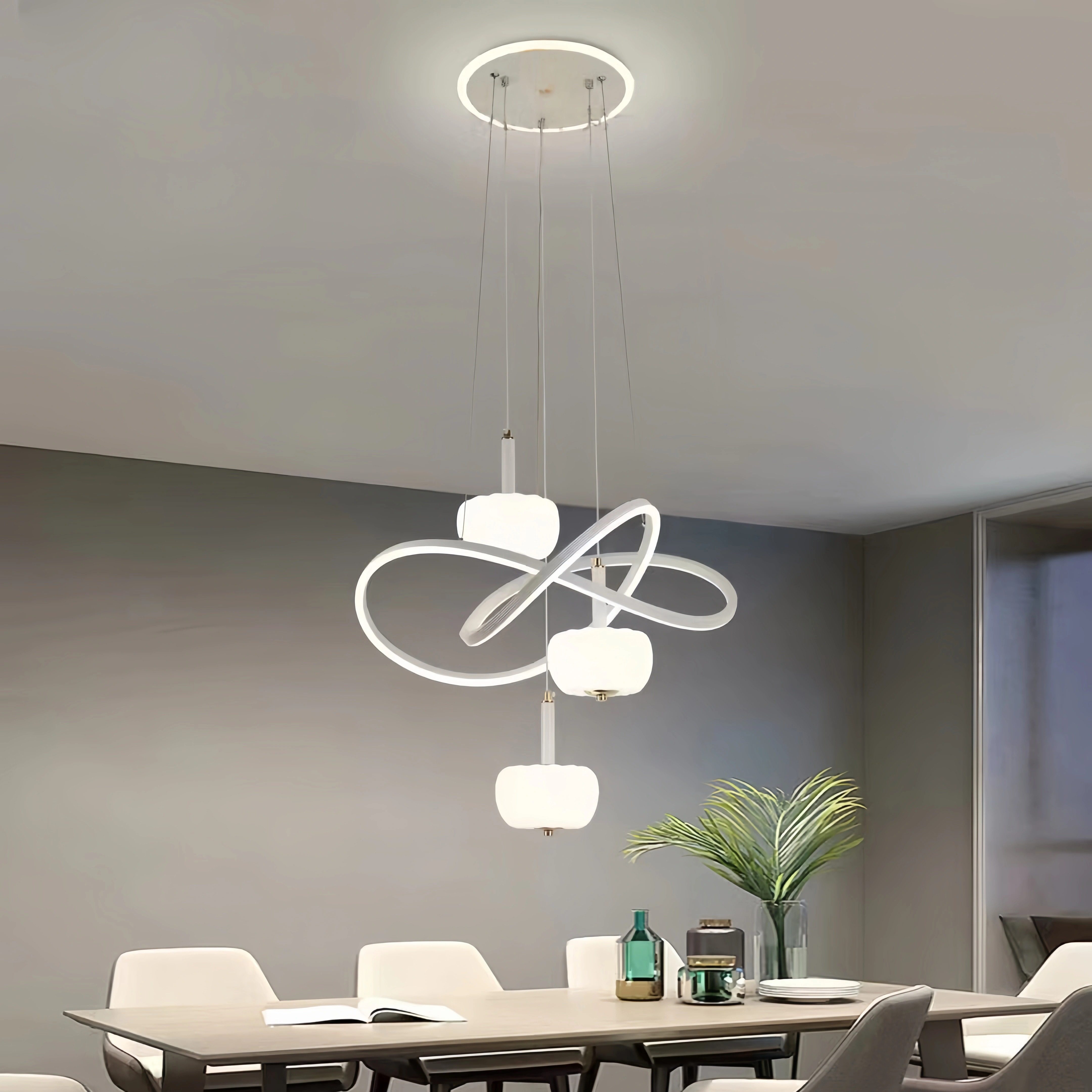 云美特朗2025年新款现代简约楼梯长吊灯北欧网红爆款灯前吧台吊灯,家装灯饰光源,餐厅吊灯,淘宝优惠券,粉丝福利购,淘宝优惠卷