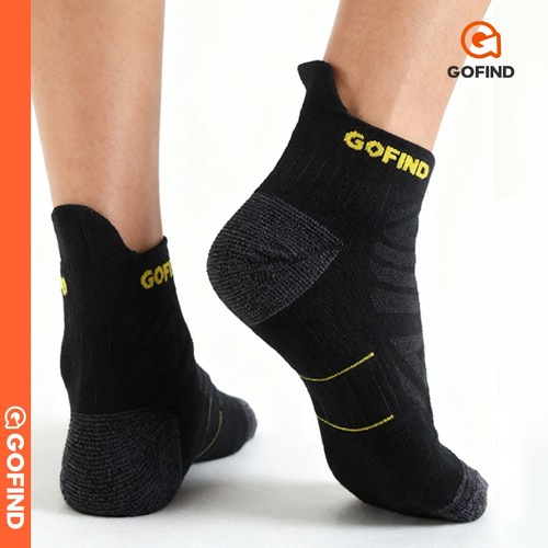 【新品】果凡专业马拉松跑步袜子训练减震除臭速干短袜男女浅口袜