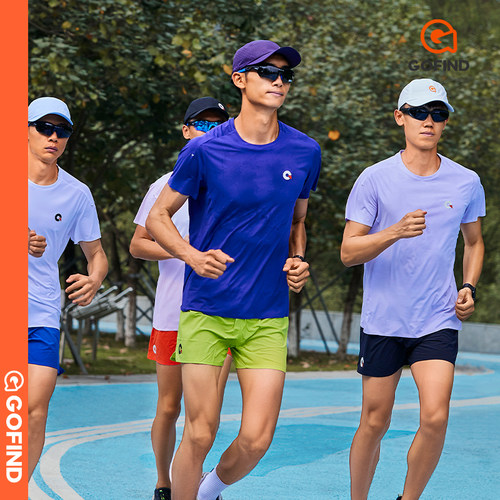 专业马拉松跑步轻薄速干T恤