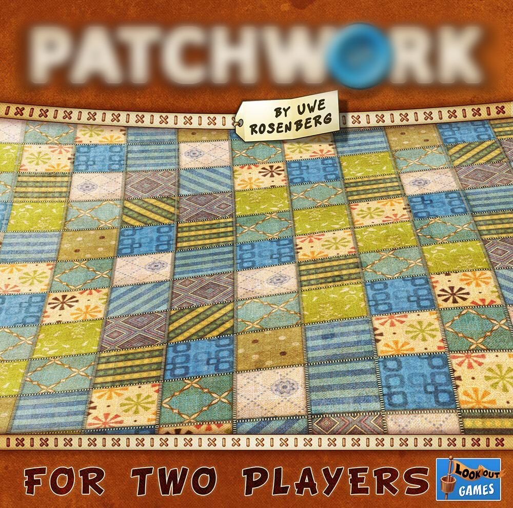 欧美经典*Patchwork*拼布*对战桌游卡牌大战策略2人休闲聚会