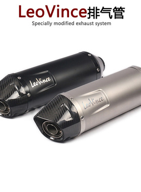 厂家直销摩托跑车MT09黄龙3/600 NINJA400 250改装leovince排气管