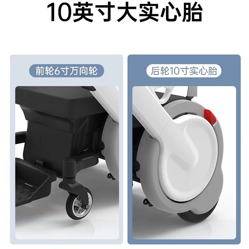 椅夫电动轮椅智能全自动多功能折叠轻便老人专用代步车