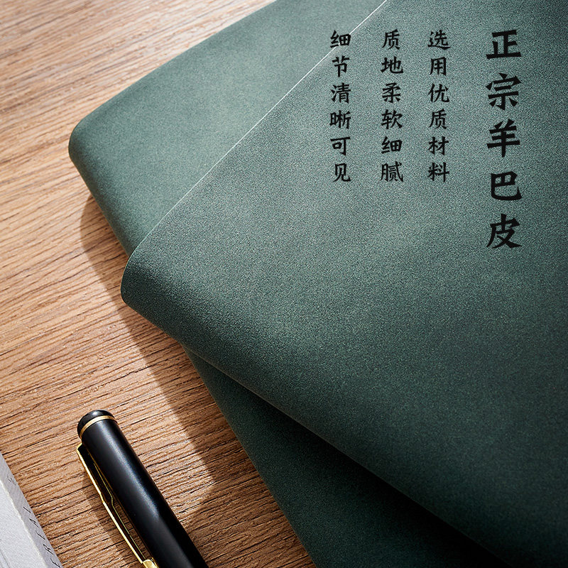 sfeng顺风 简约商务笔记本子加厚工作办公开会记录记事本礼盒装F