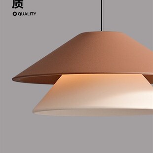 卧室床头灯2025新款入户玄关吊灯高级感法式奶油风过道氛围吊线灯