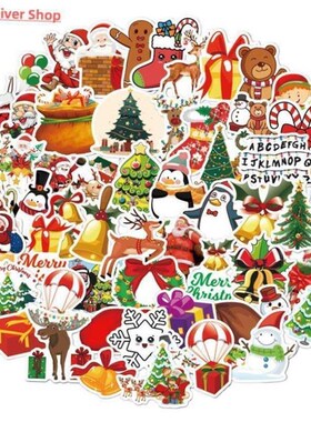 Graffiti Christmas Stickers Halloween Aesthetic Cute Window