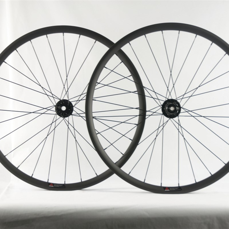 碳纤维山地轮组27.5寸29寸桶轴快拆中锁偏心圈越R野支持真空直边X