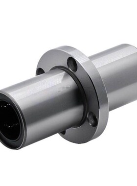 中间圆法兰直线轴承LMFC10/12/16/20/25/30/35/40/50LUU电镀