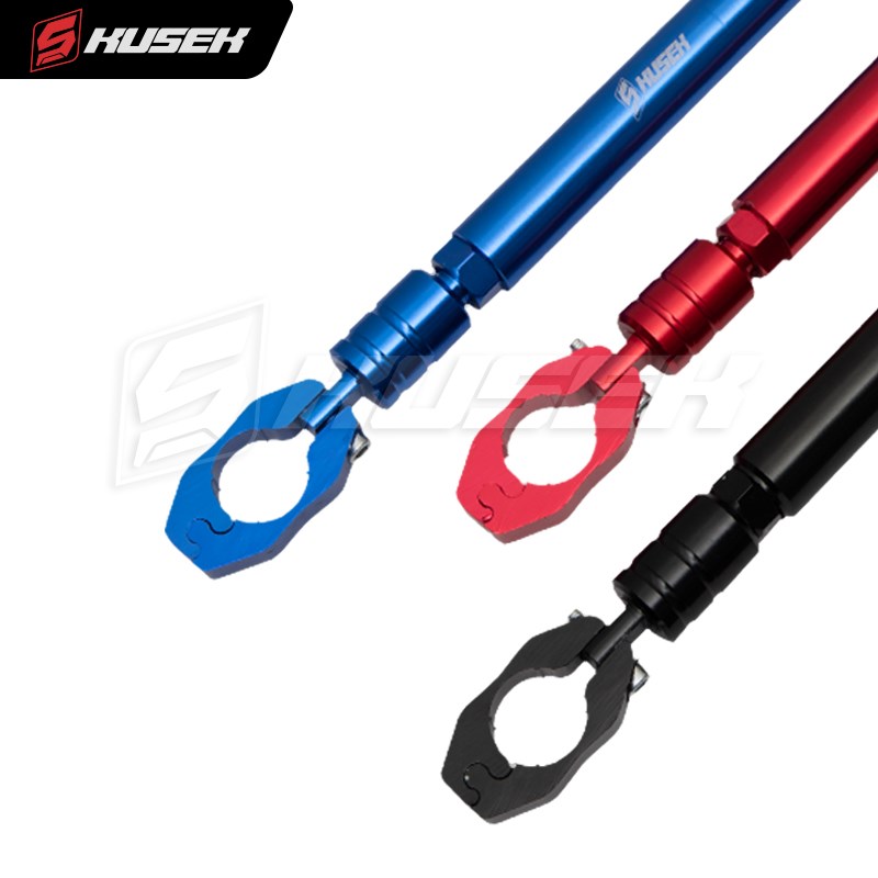 摩托车龙头横杆铝合金多功能扩展支架电动车车把加装平横杆可伸缩