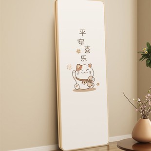 开合式隐藏全身镜超薄圆角隐形开门穿衣镜画暗藏可关闭镜子落地