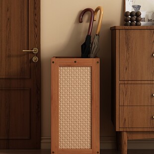 中式雨伞收纳架家用门口落地雨伞存放桶玄关入户伞架雨具置物架子