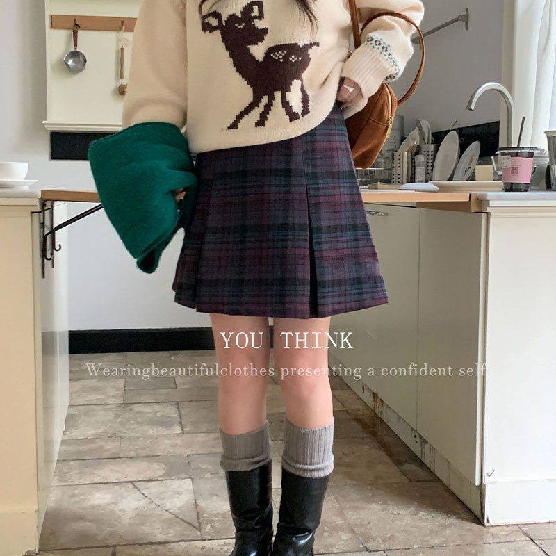 youthink十三行冬季新款高腰休闲