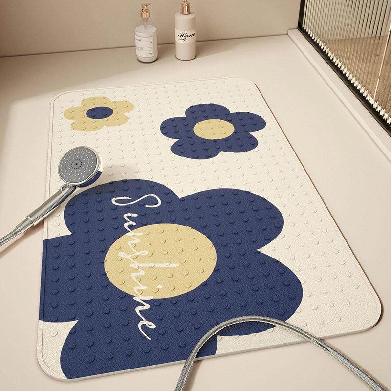 午后花海浴室垫吸盘垫洗澡防滑防摔垫洗手间脚垫淋浴垫卫生间地垫,居家布艺,家用脚垫,淘宝优惠券,粉丝福利购,淘宝优惠卷