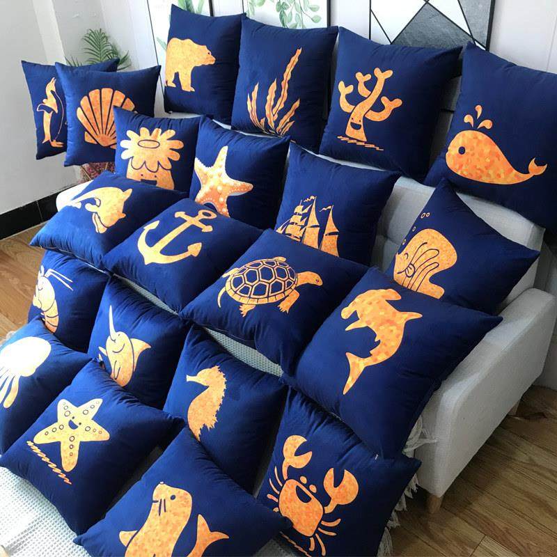 抱枕靠垫卧室靠枕床头沙发靠背垫办公室腰靠北欧海洋抱枕套不含芯,居家布艺,靠垫/抱枕,淘宝优惠券,粉丝福利购,淘宝优惠卷