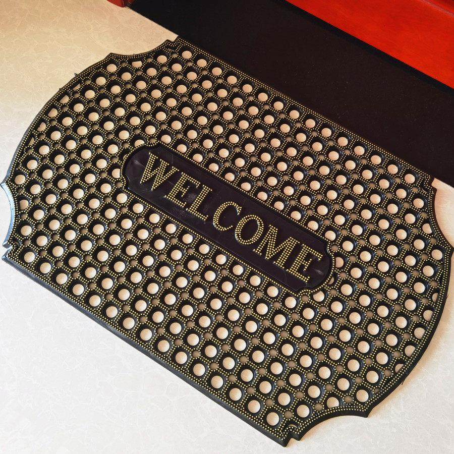 镂空橡胶耐磨地垫进门刮泥蹭土脚垫隔水防滑加厚门厅垫子家用除尘,居家布艺,家用脚垫,淘宝优惠券,粉丝福利购,淘宝优惠卷