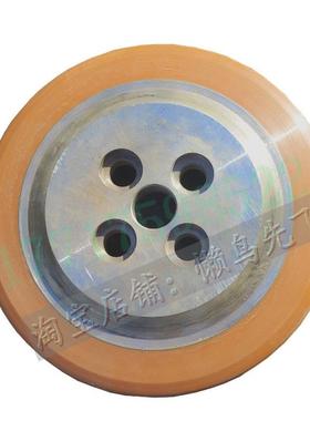 CROWN科朗PC4500电动叉车轮子前轮叉车配件零件托盘车地牛承重轮