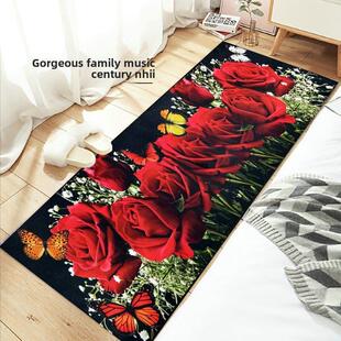 入口门垫家庭沙发咖啡桌地板垫阳台入口吊篮地毯房间卧室床头垫