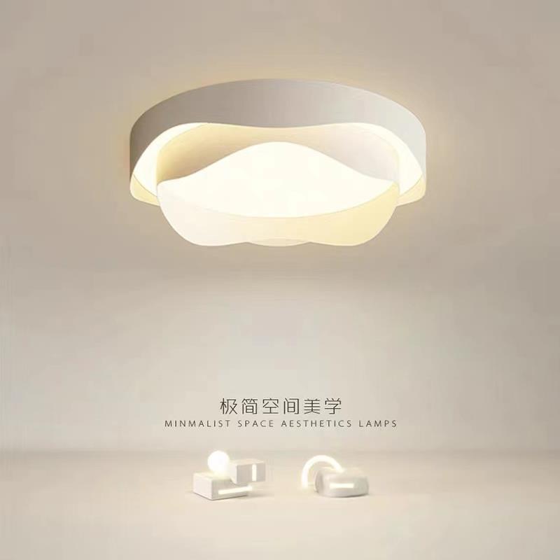 卧室灯现代简约led吸顶灯网红客厅主卧餐厅极简房间广东中山灯具