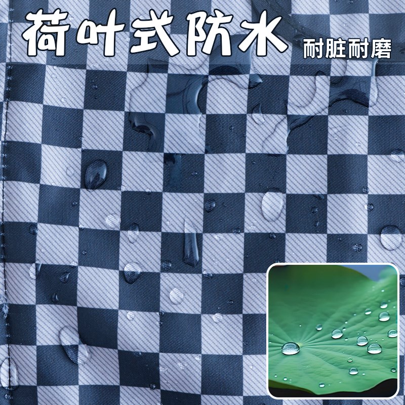 25爆款家用长袖围裙耐污耐磨罩z衣防水耐穿工作服时尚上班干活男