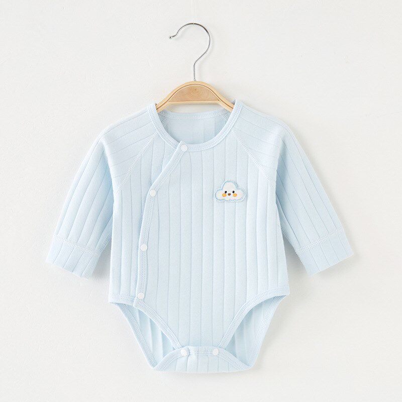 包屁衣长袖婴儿春秋宝宝男舒绒新生儿衣服睡衣秋冬连体衣三角哈衣