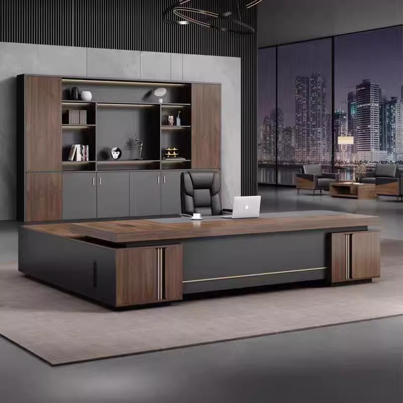 办公桌老板办公桌大班台桌椅组合