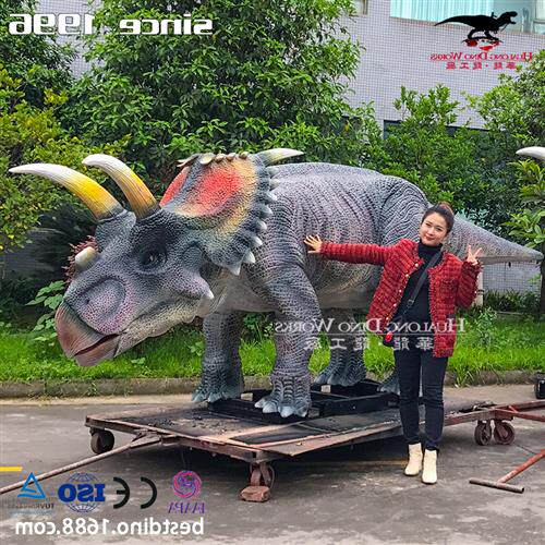 年制作仿真动物恐龙模型厂家公园游乐园互动产品恐龙模型公司